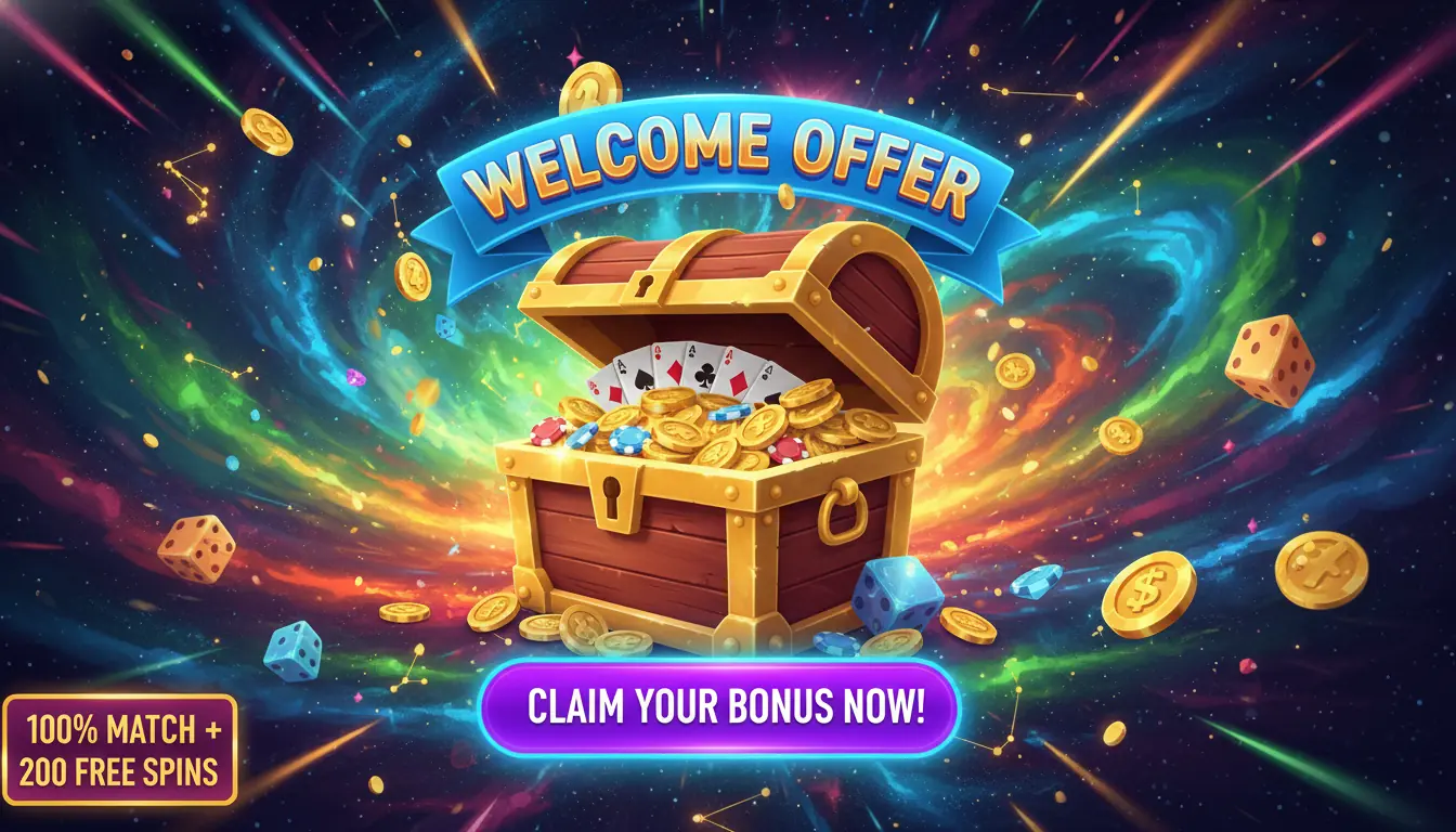 Level Up casino welcome offer