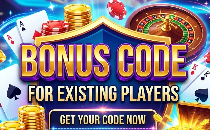 Level Up bonus code for existing players